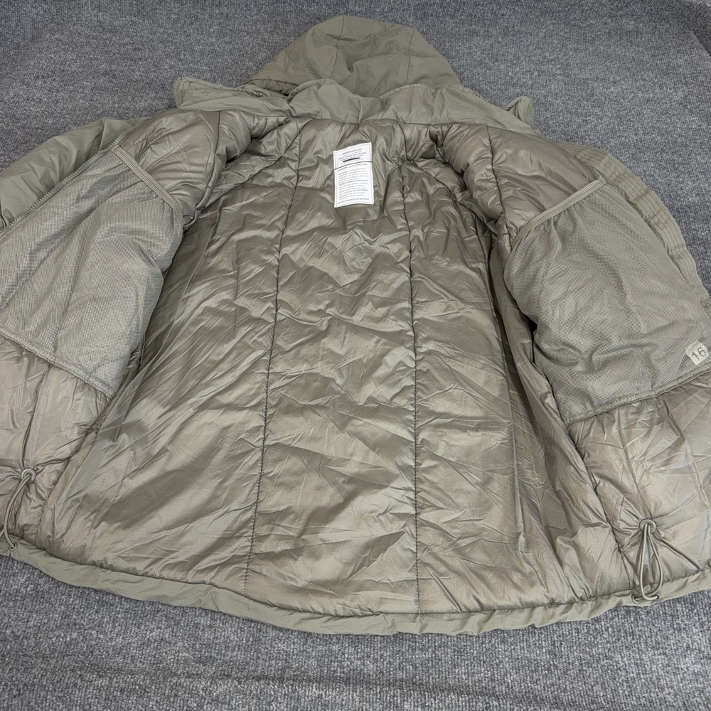 USGI U.S.Military ECW Gen III PCU Level 7 Primaloft Snow Parka Jacket Medium Reg - Picture 6 of 11